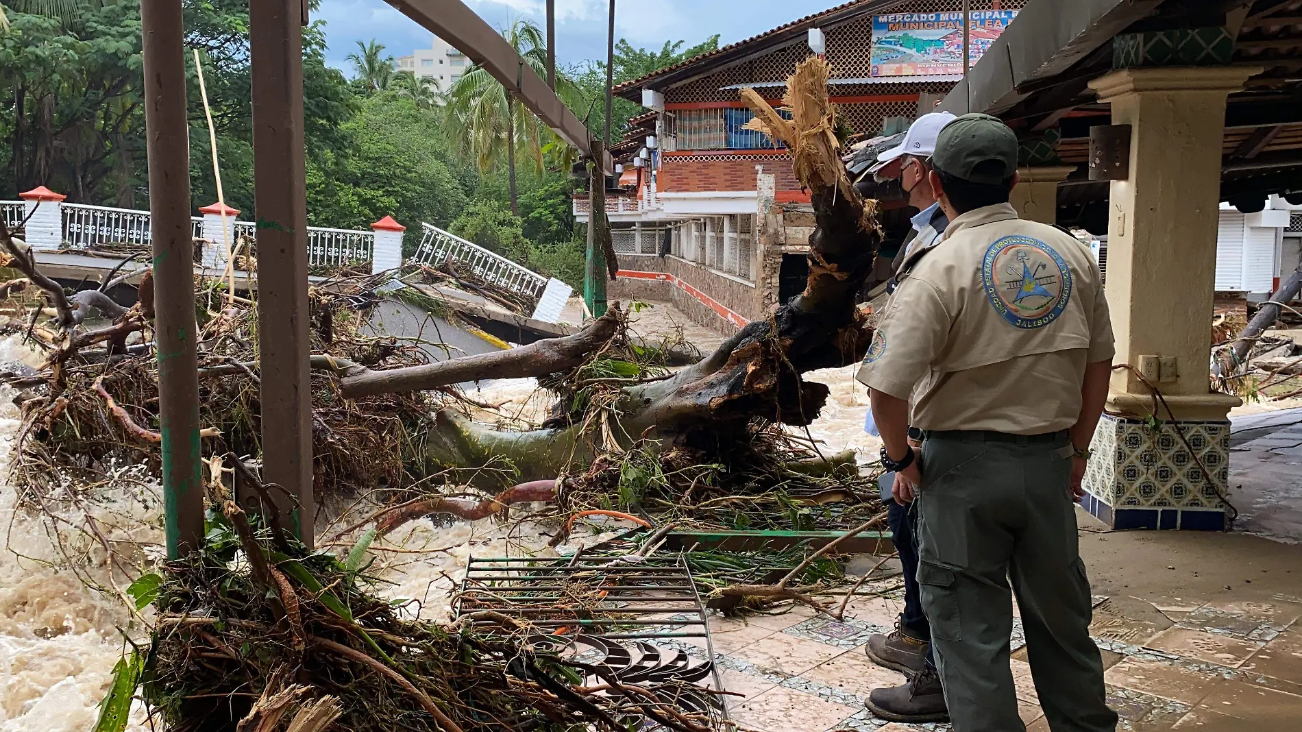 Afectaciones por el paso del huracán Nora en Jalisco